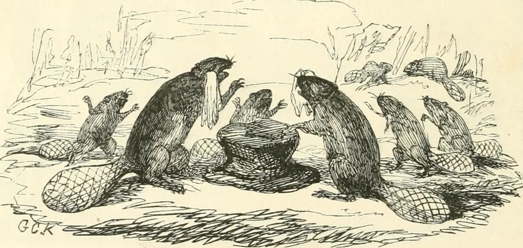 An illustration from George Cruikshank's Table-book, 1845, leaf 304
