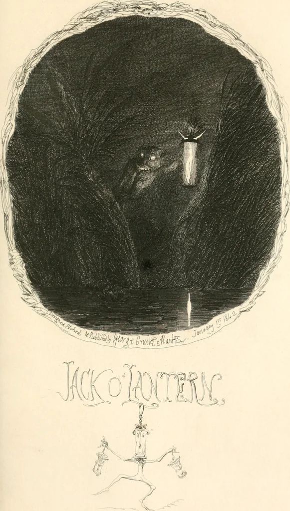 An illustration from George Cruikshank's Table-book, 1845, leaf 31