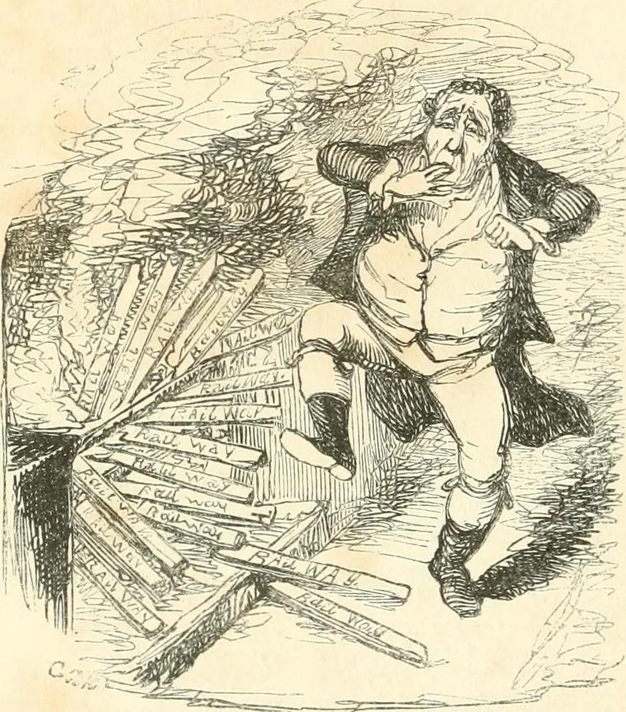An illustration from George Cruikshank's Table-book, 1845, leaf 310