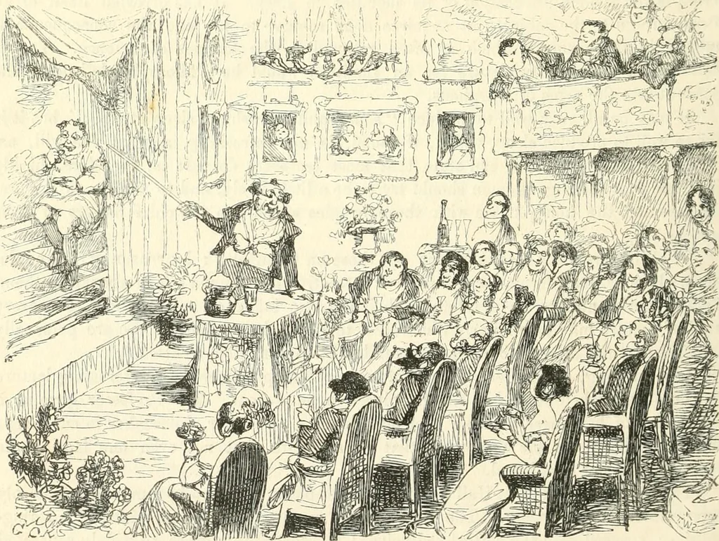 An illustration from George Cruikshank's Table-book, 1845, leaf 330