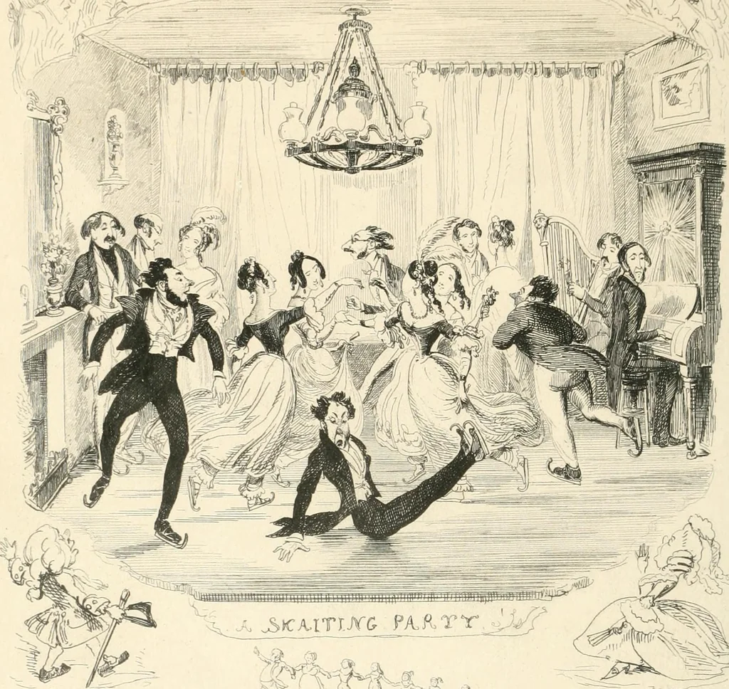An illustration from George Cruikshank's Table-book, 1845, leaf 334