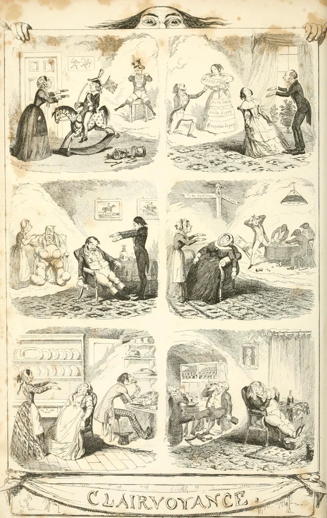 An illustration from George Cruikshank's Table-book, 1845, leaf 44