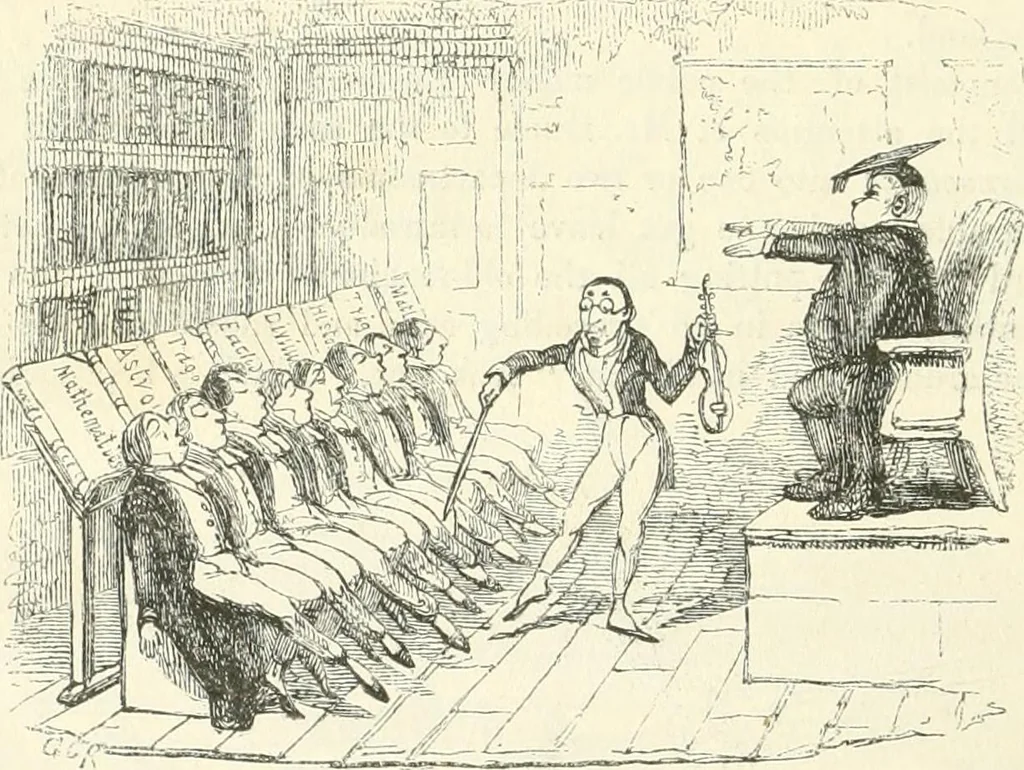 An illustration from George Cruikshank's Table-book, 1845, leaf 48