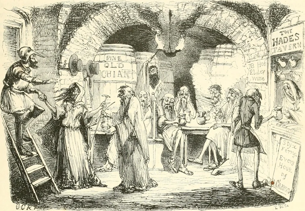 An illustration from George Cruikshank's Table-book, 1845, leaf 53