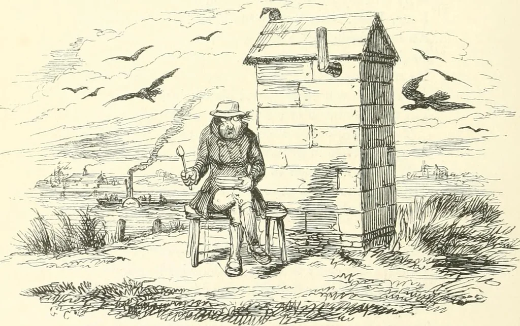 An illustration from George Cruikshank's Table-book, 1845, leaf 56