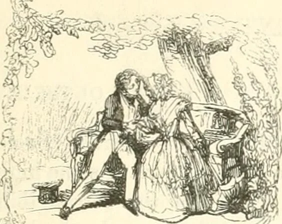 An illustration from George Cruikshank's Table-book, 1845, leaf 83