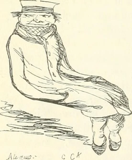 An illustration from George Cruikshank's Table-book, 1845, leaf 84