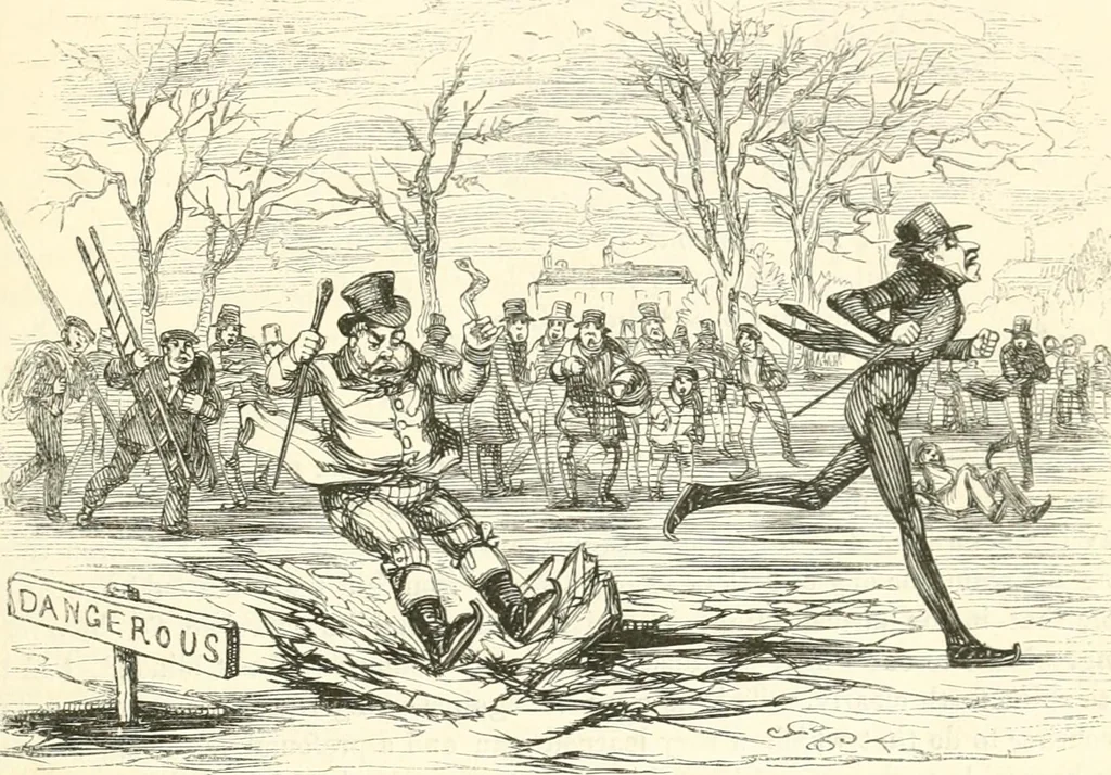 An illustration from George Cruikshank's Table-book, 1845, leaf 87