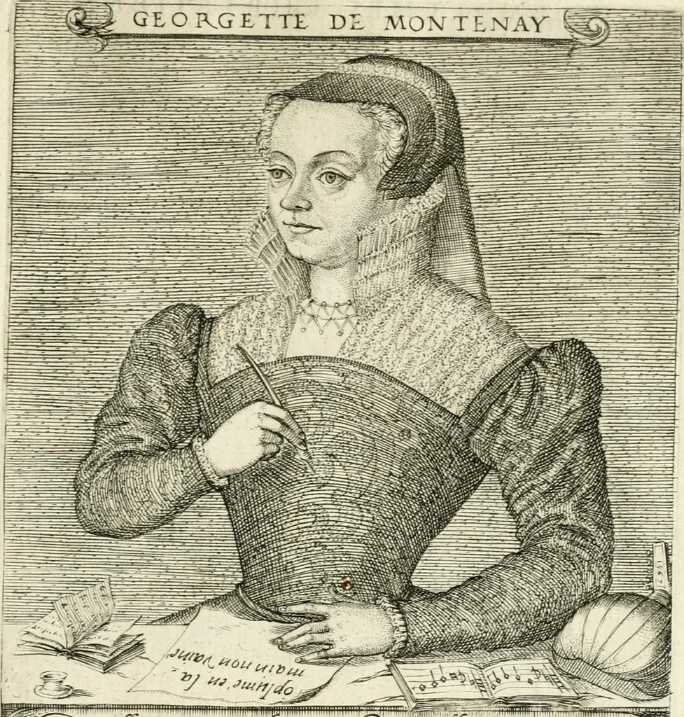 An illustration from Georgiae Montaneae, nobilis Gallae, Emblematvm Christianorvm centvria : cum eorundem Latina interpretatione = Cent emblemes chrestiens, 1584, leaf 18