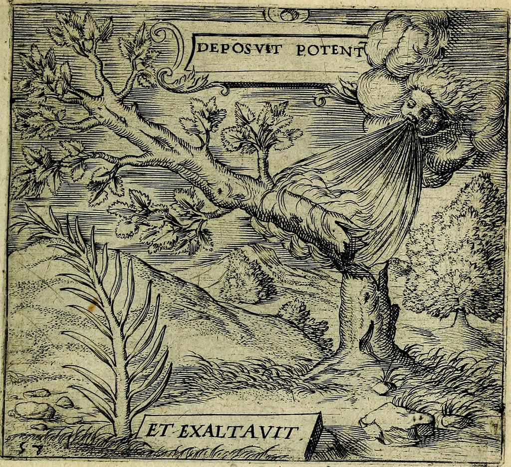 An illustration from Georgiae Montaneae, nobilis Gallae, Emblematum christianorum centuria : cum eorundem latina interpretatione = Cent emblemes chrestiens, 1584, leaf 126
