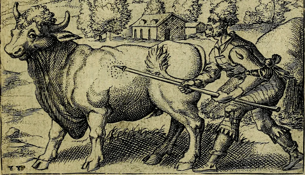 An illustration from Georgiae Montaneae, nobilis Gallae, Emblematum christianorum centuria : cum eorundem latina interpretatione = Cent emblemes chrestiens, 1584, leaf 186