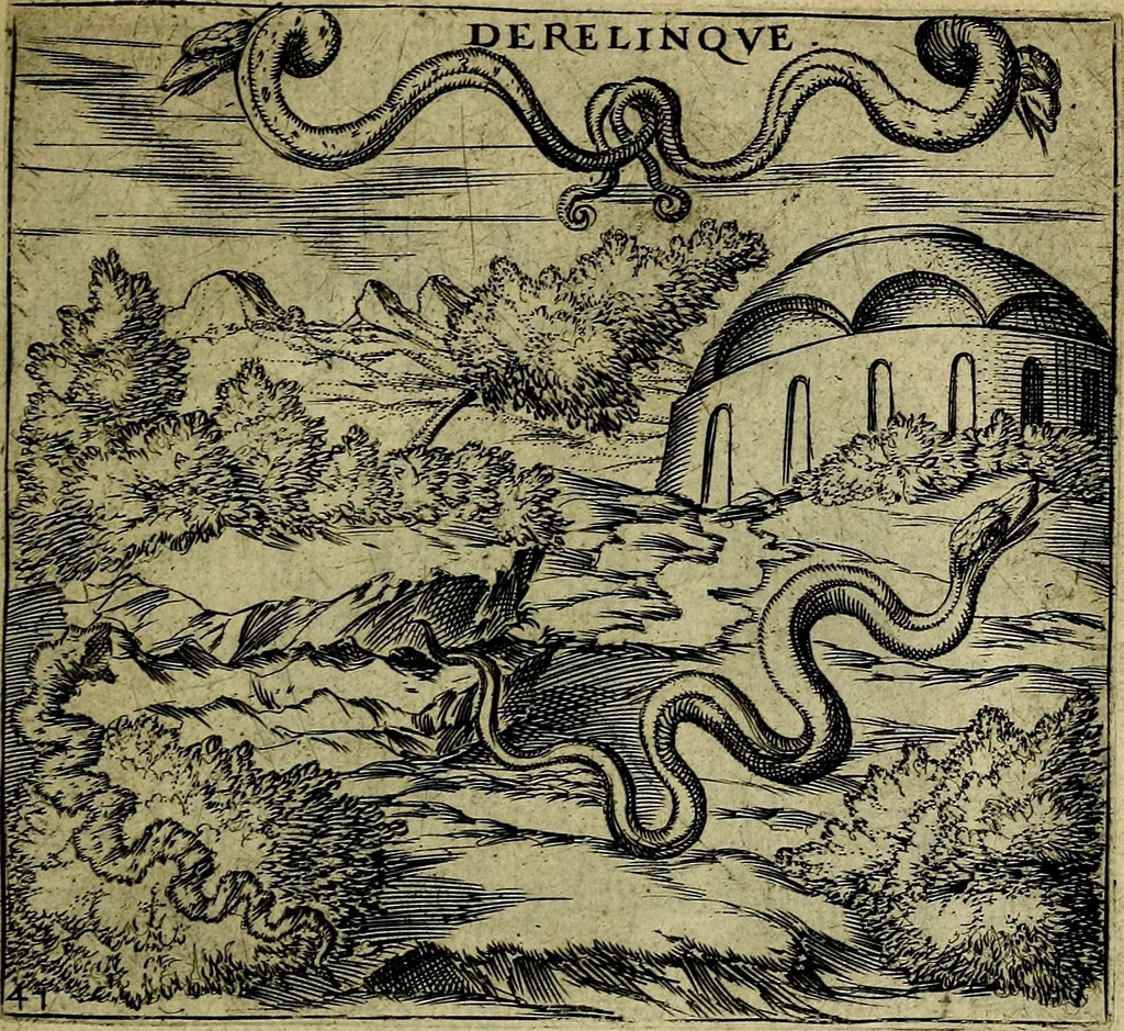An illustration from Georgiae Montaneae, nobilis Gallae, Emblematum christianorum centuria : cum eorundem latina interpretatione = Cent emblemes chrestiens, 1584, leaf 96