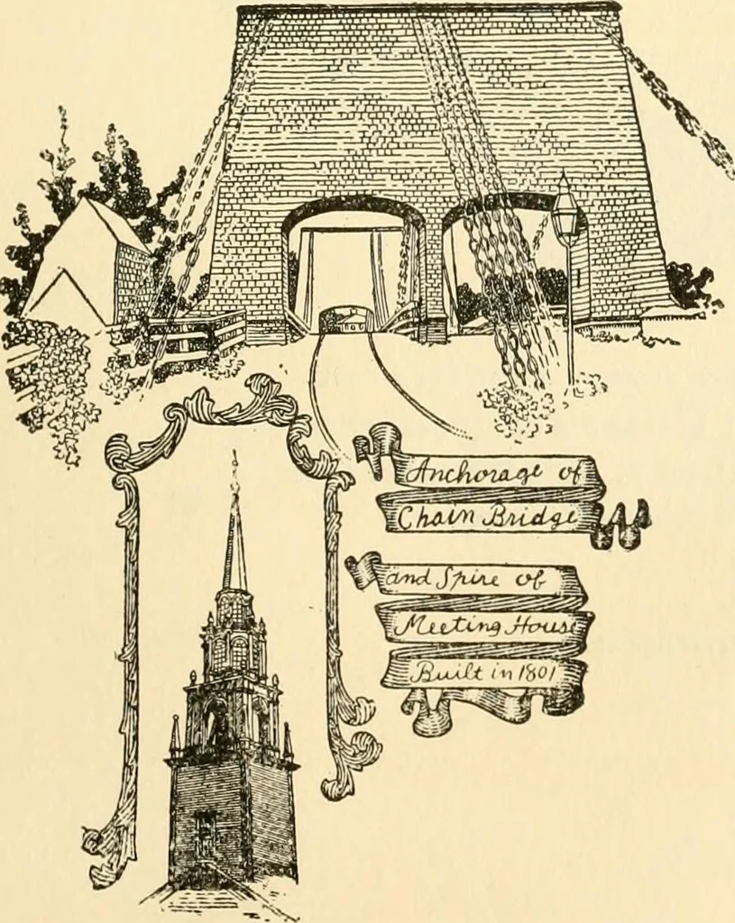 An illustration from Georgian : a pattern of spoons, forks and all other pieces of table flat ware is partly shown in this book, in which is also given an account of the chief events of the War of the Revolution and the acts of oppression which preceded and provoked it ; to which are added sundry pictures of places and things identified with this momentous conflict ..., 1899, leaf 107