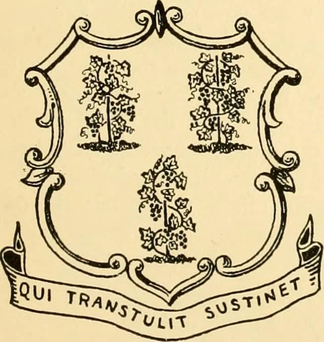 An illustration from Georgian : a pattern of spoons, forks and all other pieces of table flat ware is partly shown in this book, in which is also given an account of the chief events of the War of the Revolution and the acts of oppression which preceded and provoked it ; to which are added sundry pictures of places and things identified with this momentous conflict ..., 1899, leaf 17