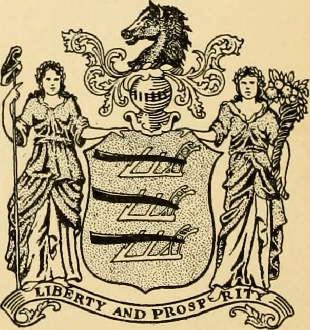 An illustration from Georgian : a pattern of spoons, forks and all other pieces of table flat ware is partly shown in this book, in which is also given an account of the chief events of the War of the Revolution and the acts of oppression which preceded and provoked it ; to which are added sundry pictures of places and things identified with this momentous conflict ..., 1899, leaf 24