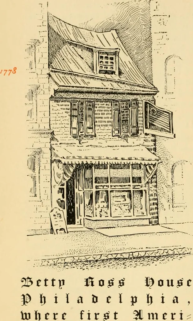 An illustration from Georgian : a pattern of spoons, forks and all other pieces of table flat ware is partly shown in this book, in which is also given an account of the chief events of the War of the Revolution and the acts of oppression which preceded and provoked it ; to which are added sundry pictures of places and things identified with this momentous conflict ..., 1899, leaf 28