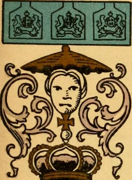 An illustration from Georgian : a pattern of spoons, forks and all other pieces of table flat ware is partly shown in this book, in which is also given an account of the chief events of the War of the Revolution and the acts of oppression which preceded and provoked it ; to which are added sundry pictures of places and things identified with this momentous conflict ..., 1899, leaf 3