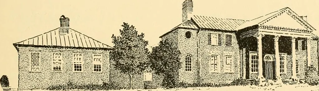 An illustration from Georgian : a pattern of spoons, forks and all other pieces of table flat ware is partly shown in this book, in which is also given an account of the chief events of the War of the Revolution and the acts of oppression which preceded and provoked it ; to which are added sundry pictures of places and things identified with this momentous conflict ..., 1899, leaf 31