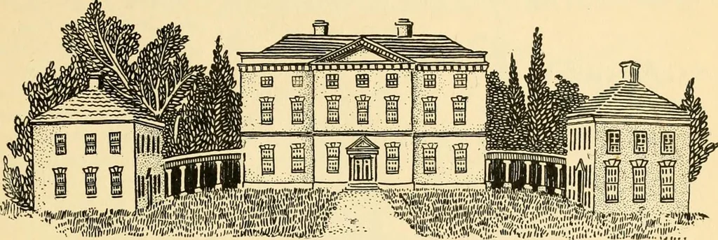 An illustration from Georgian : a pattern of spoons, forks and all other pieces of table flat ware is partly shown in this book, in which is also given an account of the chief events of the War of the Revolution and the acts of oppression which preceded and provoked it ; to which are added sundry pictures of places and things identified with this momentous conflict ..., 1899, leaf 51
