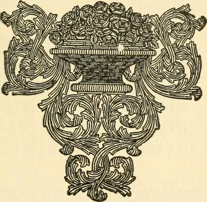 An illustration from Georgian : a pattern of spoons, forks and all other pieces of table flat ware is partly shown in this book, in which is also given an account of the chief events of the War of the Revolution and the acts of oppression which preceded and provoked it ; to which are added sundry pictures of places and things identified with this momentous conflict ..., 1899, leaf 69