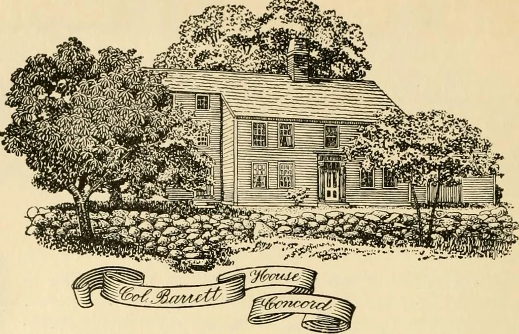 An illustration from Georgian : a pattern of spoons, forks and all other pieces of table flat ware is partly shown in this book, in which is also given an account of the chief events of the War of the Revolution and the acts of oppression which preceded and provoked it ; to which are added sundry pictures of places and things identified with this momentous conflict ..., 1899, leaf 80