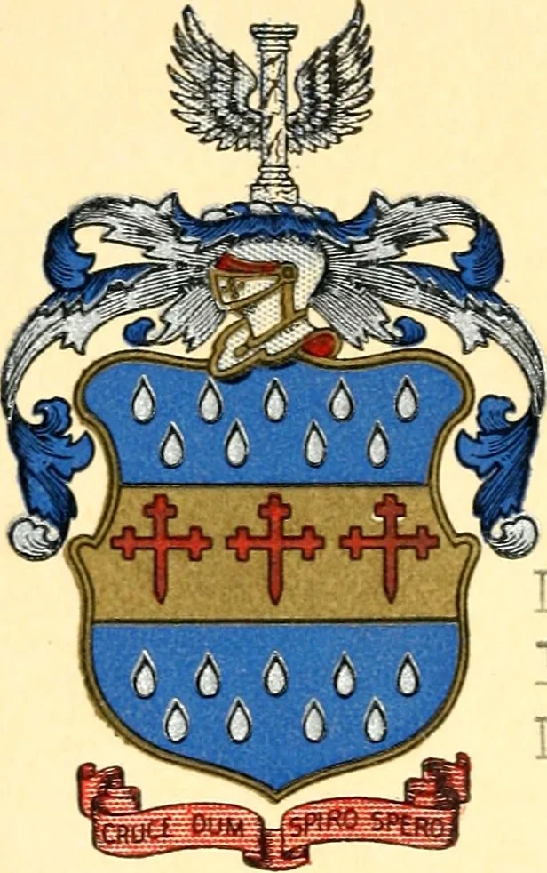An illustration from Georgi Horni De originibvs americanis libri qvatvor, 1652, leaf 1
