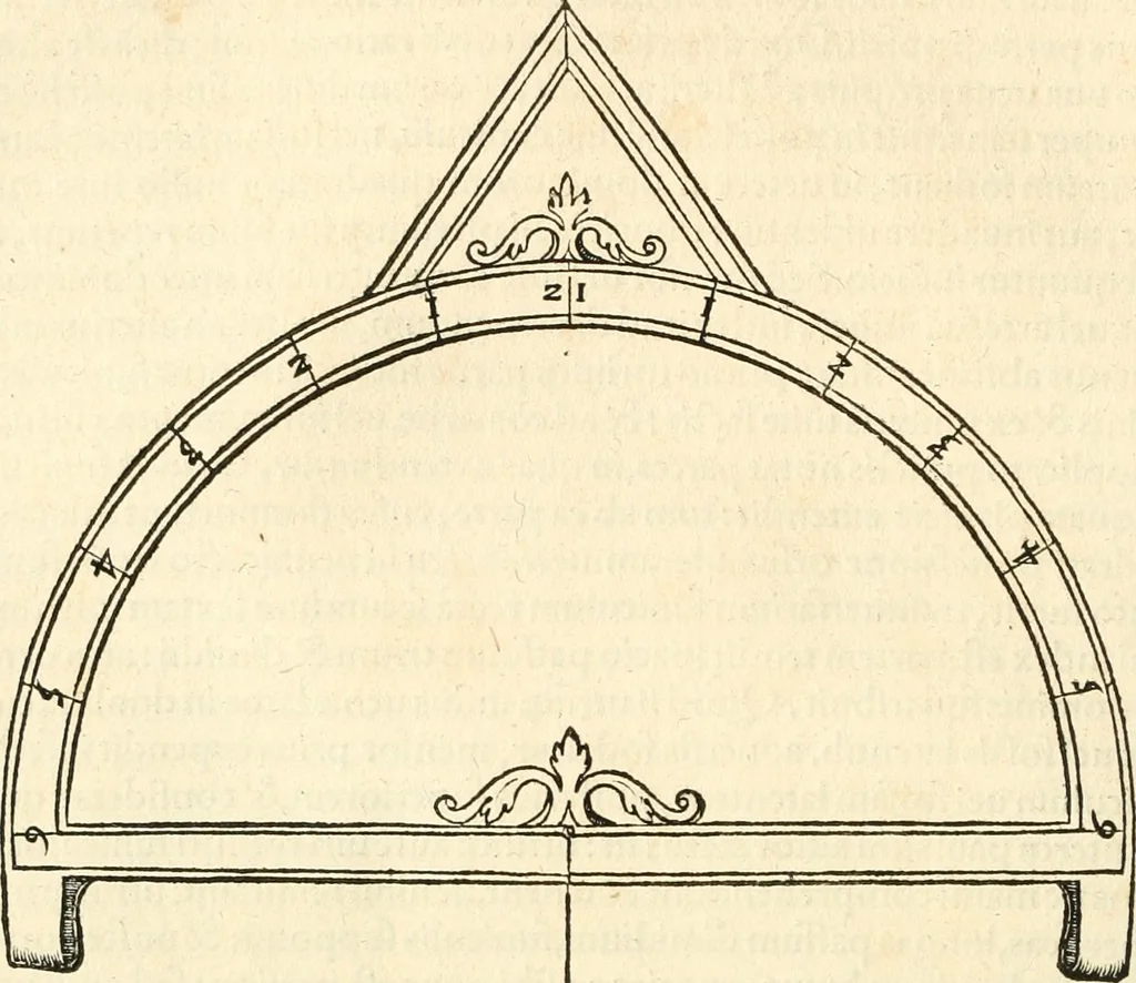 An illustration from Georgii Agricolae De re metallica libri XII. qvibus officia, instrumenta, machinae, ac omnia deni ad metallicam spectantia, non modo luculentissimè describuntur, sed & per effigies, suis locis insertas, adiunctis latinis, germanicis appellationibus ita ob oculos ponuntur, ut clarius tradi non possint. Eivsdem De animantibvs svbterraneis liber, ab autore recognitus: cum indicibus diuersis, quicqiuid in opere tractatum est, pulchré demonstrantibus, 1556, leaf 121