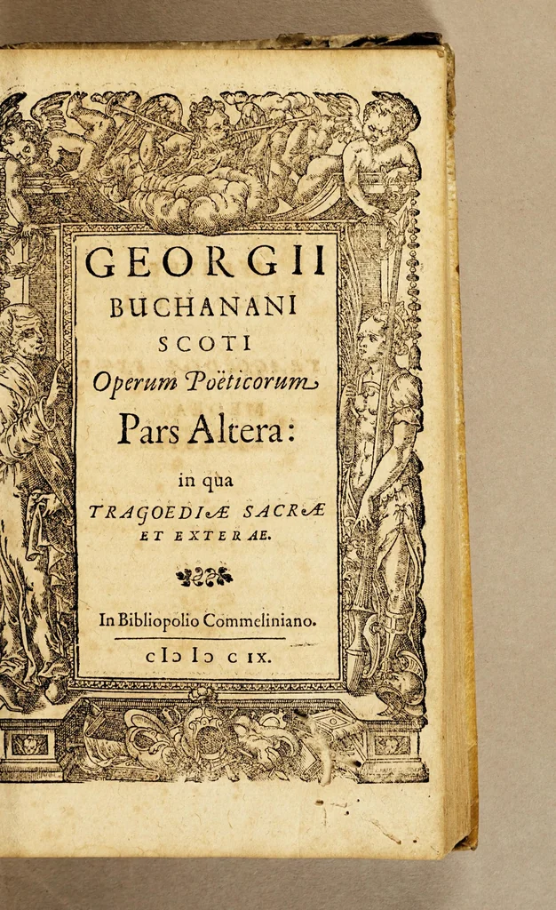An illustration from Georgii Buchanani Scoti [operum poëticorum pars prima] [-altera], 1609, leaf 277