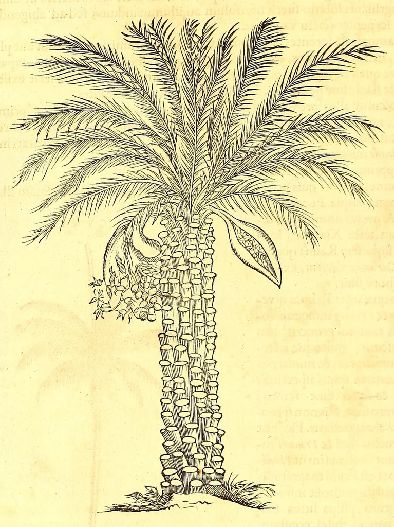 An illustration from Georgii Marcgravii de Liebstad, Tractatus topographicus & meteorologicus Brasiliæ, : cum eclipsi solari; : quibus additi sunt illius & aliorum commentarii de Brasiliensium & Chilensium indole & lingua, 1658, leaf 156