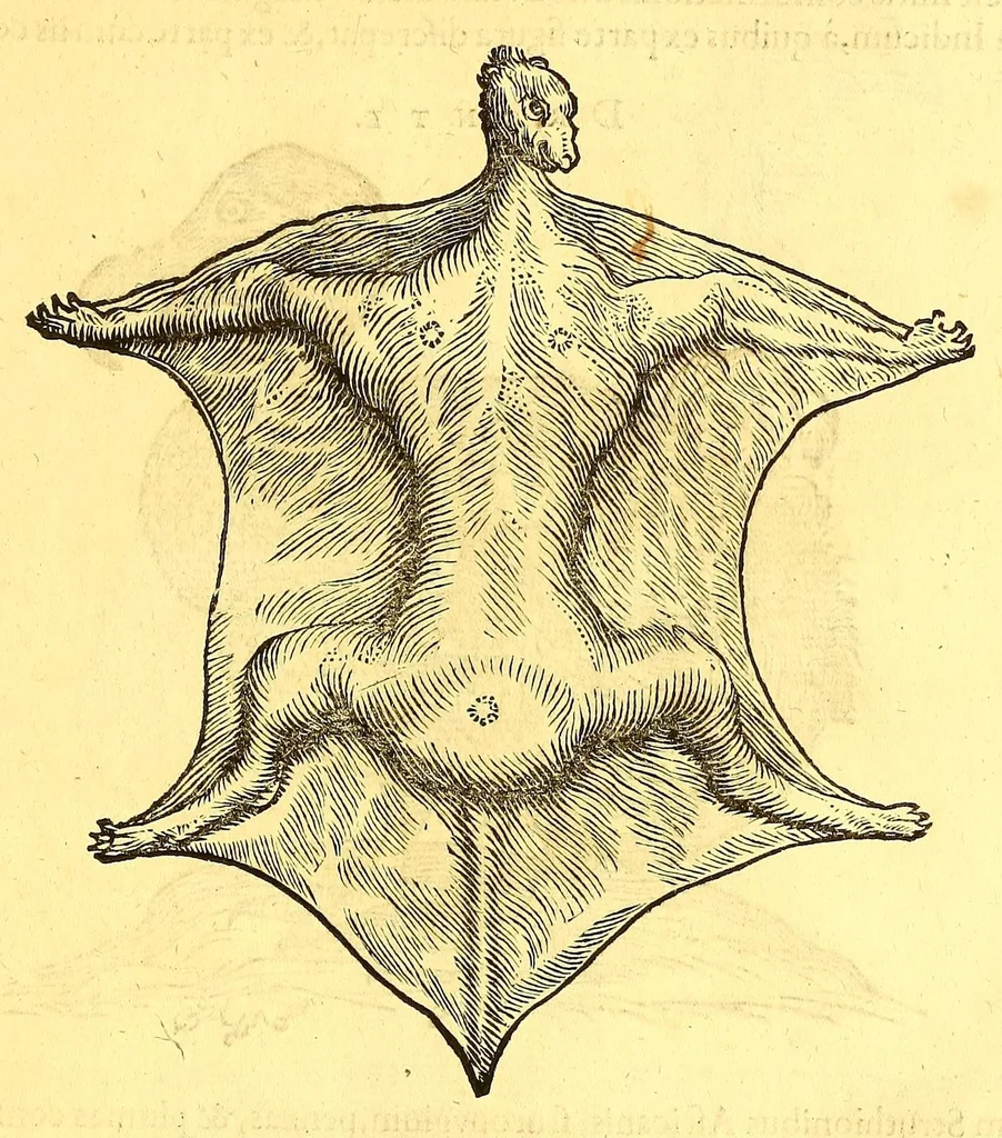 An illustration from Georgii Marcgravii de Liebstad, Tractatus topographicus & meteorologicus Brasiliæ, : cum eclipsi solari; : quibus additi sunt illius & aliorum commentarii de Brasiliensium & Chilensium indole & lingua, 1658, leaf 475