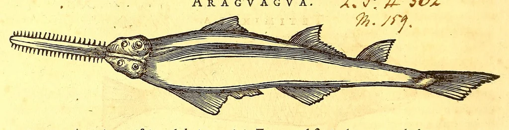 An illustration from Georgii Marcgravii de Liebstad, Tractatus topographicus & meteorologicus Brasiliæ, : cum eclipsi solari; : quibus additi sunt illius & aliorum commentarii de Brasiliensium & Chilensium indole & lingua, 1658, leaf 82