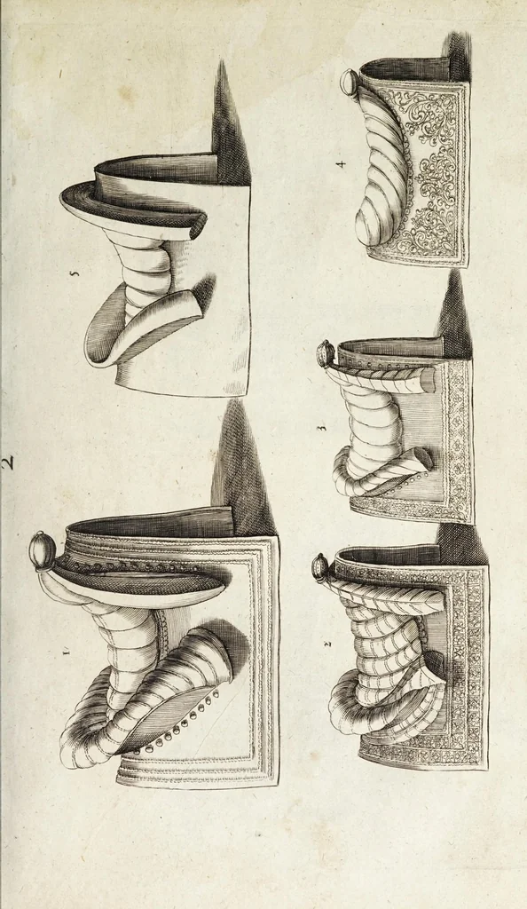 An illustration from Georgii Simonis Winteri, Bellerophon, sive, Eques peritus : hoc est, artis equestris accuratissima institutio : opere bipartito, seu duobus libris, absoluta .., 1678, leaf 91