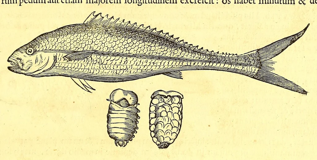 An illustration from Georgi Marcgravi de Liebstad, misnici Germani, Historiæ rerum naturalium Brasiliæ, libri octo ... : Cum appendice de Tapuyis, et Chilensibus., 1648, leaf 303