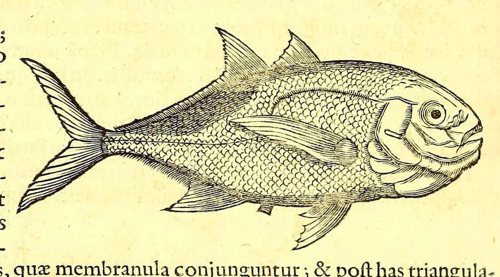 An illustration from Georgi Marcgravi de Liebstad, misnici Germani, Historiæ rerum naturalium Brasiliæ, libri octo ... : Cum appendice de Tapuyis, et Chilensibus., 1648, leaf 320
