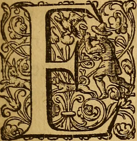 An illustration from Gerardi Joannis Vossi De historicis latinis libri III, 1651, leaf 6
