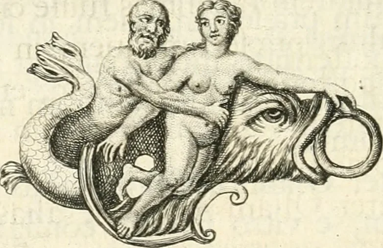 An illustration from Germana quaedam antiquitatis eruditae monumenta : quibus Romanorum veterum ritus varii tam sacri quam profani, tum Graecorum atque Aegyptiorum nonnulli illustrantur, 1745, leaf 103