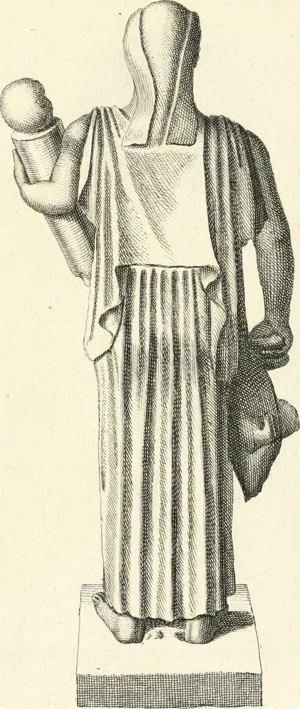 An illustration from Germana quaedam antiquitatis eruditae monumenta : quibus Romanorum veterum ritus varii tam sacri quam profani, tum Graecorum atque Aegyptiorum nonnulli illustrantur, 1745, leaf 296