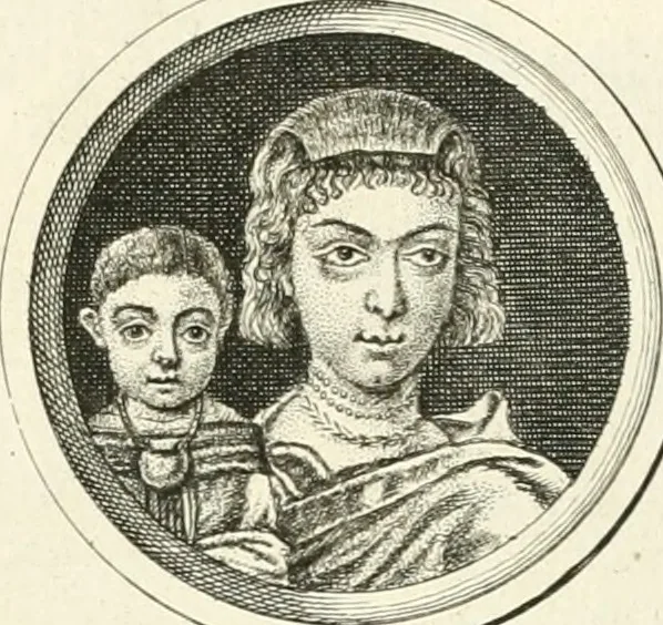 An illustration from Germana quaedam antiquitatis eruditae monumenta : quibus Romanorum veterum ritus varii tam sacri quam profani, tum Graecorum atque Aegyptiorum nonnulli illustrantur, 1745, leaf 298
