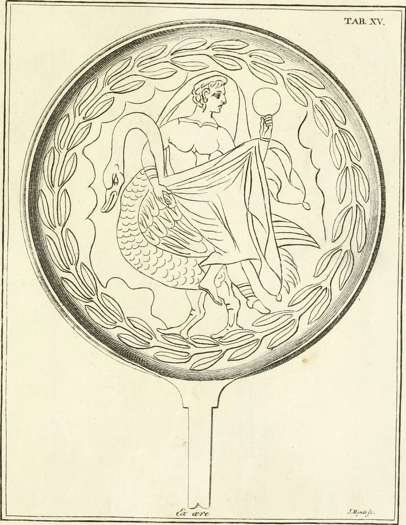An illustration from Germana quaedam antiquitatis eruditae monumenta : quibus Romanorum veterum ritus varii tam sacri quam profani, tum Graecorum atque Aegyptiorum nonnulli illustrantur, 1745, leaf 322