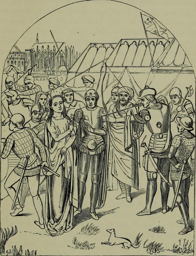 An illustration from German, Flemish and Dutch schools of painting : based on the handbook of Kugler, re-modelled by the late Prof. Dr. Waagen and thoroughly revised and in part re-written, 1904, leaf 154