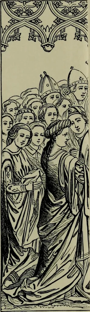 An illustration from German, Flemish and Dutch schools of painting : based on the handbook of Kugler, re-modelled by the late Prof. Dr. Waagen and thoroughly revised and in part re-written, 1904, leaf 188