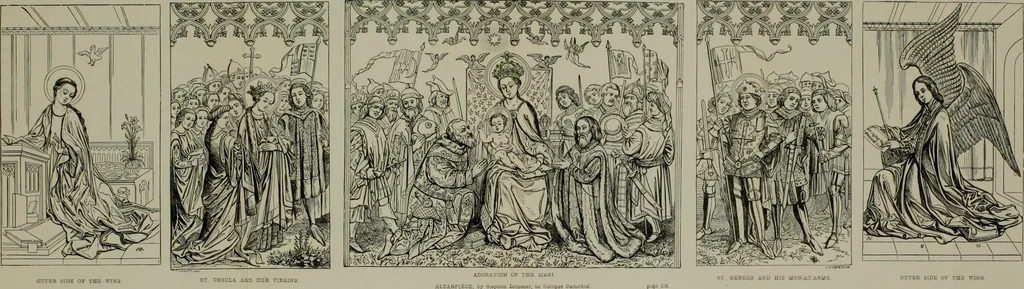 An illustration from German, Flemish and Dutch schools of painting : based on the handbook of Kugler, re-modelled by the late Prof. Dr. Waagen and thoroughly revised and in part re-written, 1904, leaf 189
