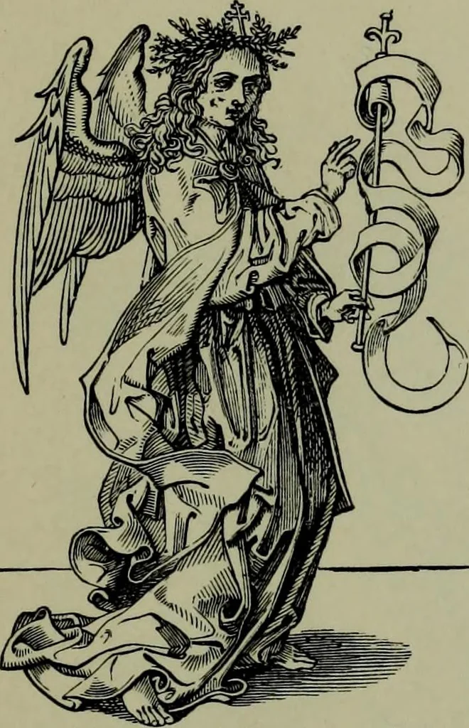 An illustration from German, Flemish and Dutch schools of painting : based on the handbook of Kugler, re-modelled by the late Prof. Dr. Waagen and thoroughly revised and in part re-written, 1904, leaf 201