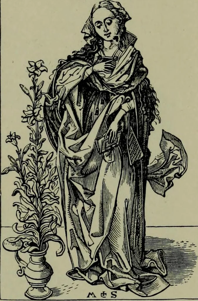 An illustration from German, Flemish and Dutch schools of painting : based on the handbook of Kugler, re-modelled by the late Prof. Dr. Waagen and thoroughly revised and in part re-written, 1904, leaf 201