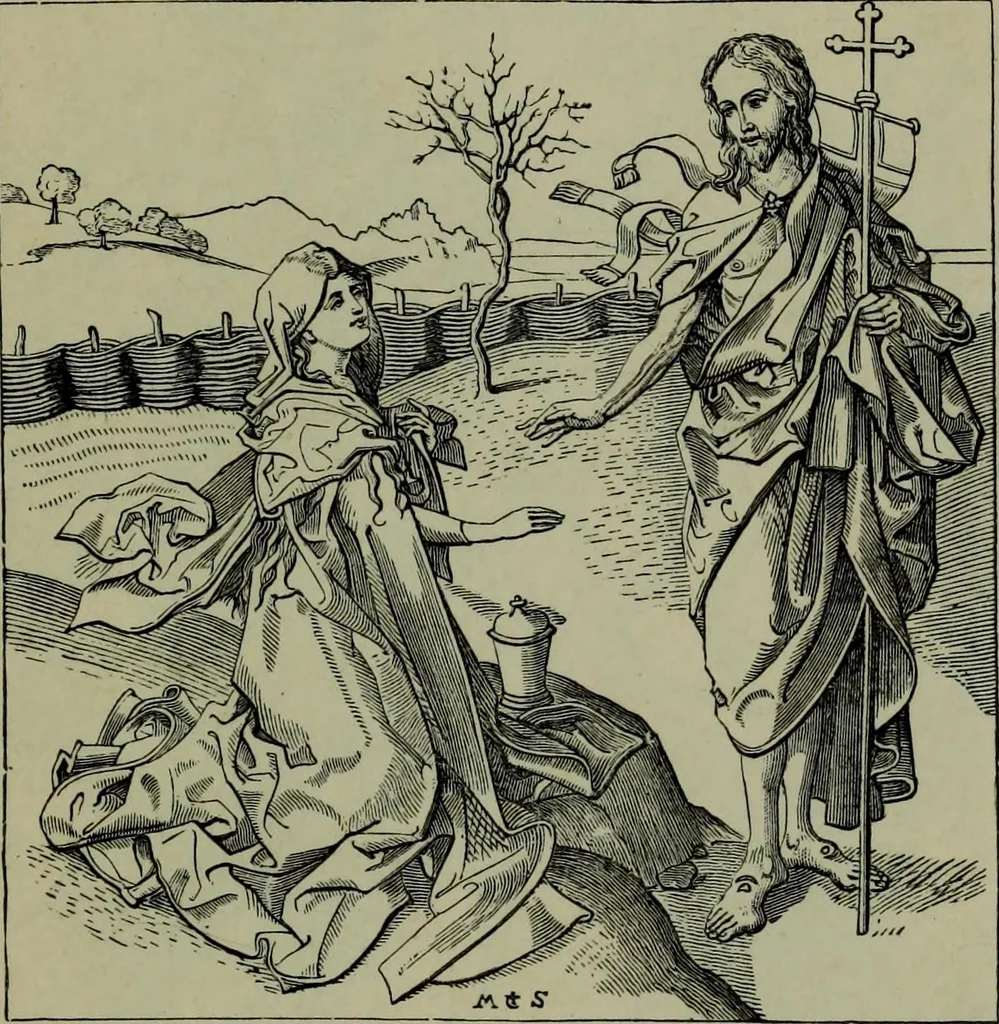 An illustration from German, Flemish and Dutch schools of painting : based on the handbook of Kugler, re-modelled by the late Prof. Dr. Waagen and thoroughly revised and in part re-written, 1904, leaf 203