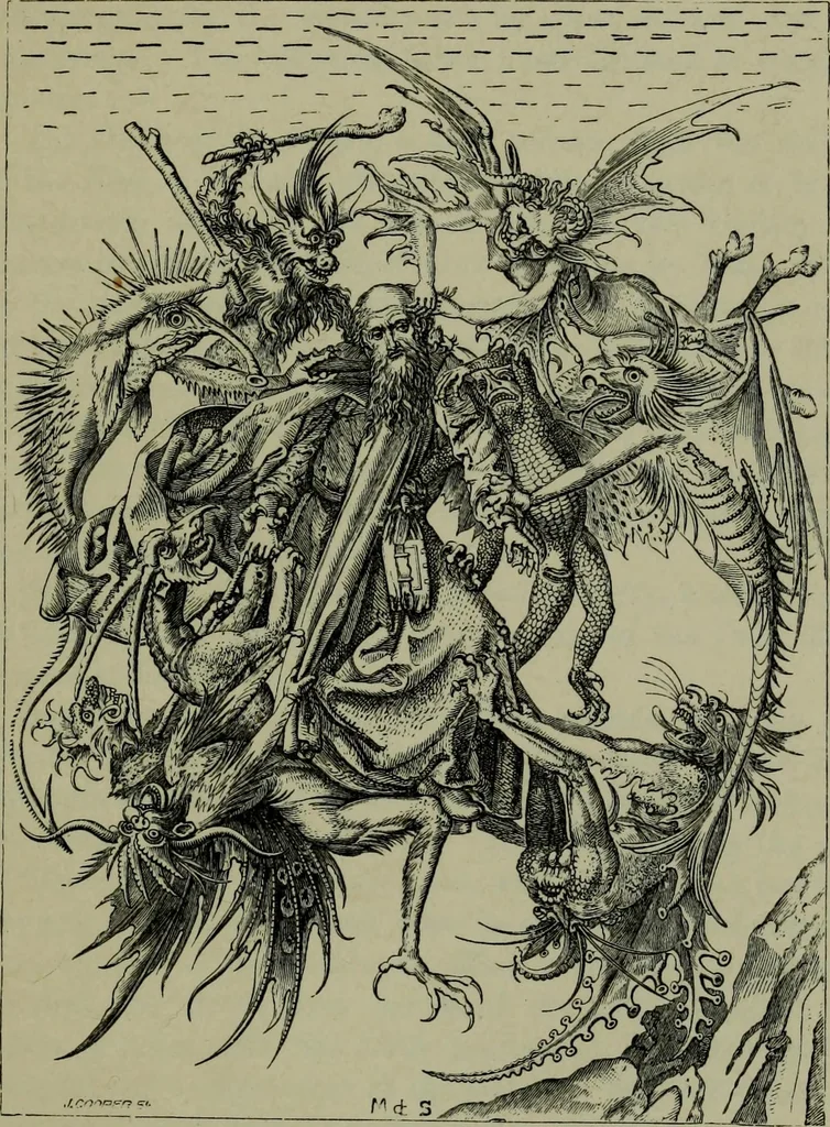 An illustration from German, Flemish and Dutch schools of painting : based on the handbook of Kugler, re-modelled by the late Prof. Dr. Waagen and thoroughly revised and in part re-written, 1904, leaf 205