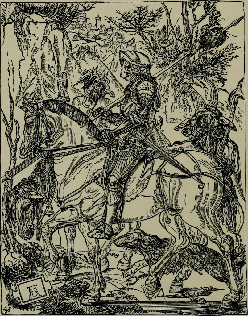 An illustration from German, Flemish and Dutch schools of painting : based on the handbook of Kugler, re-modelled by the late Prof. Dr. Waagen and thoroughly revised and in part re-written, 1904, leaf 242