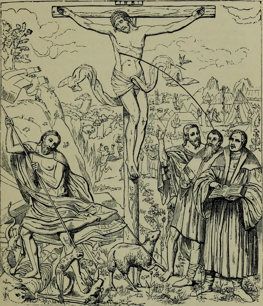 An illustration from German, Flemish and Dutch schools of painting : based on the handbook of Kugler, re-modelled by the late Prof. Dr. Waagen and thoroughly revised and in part re-written, 1904, leaf 281