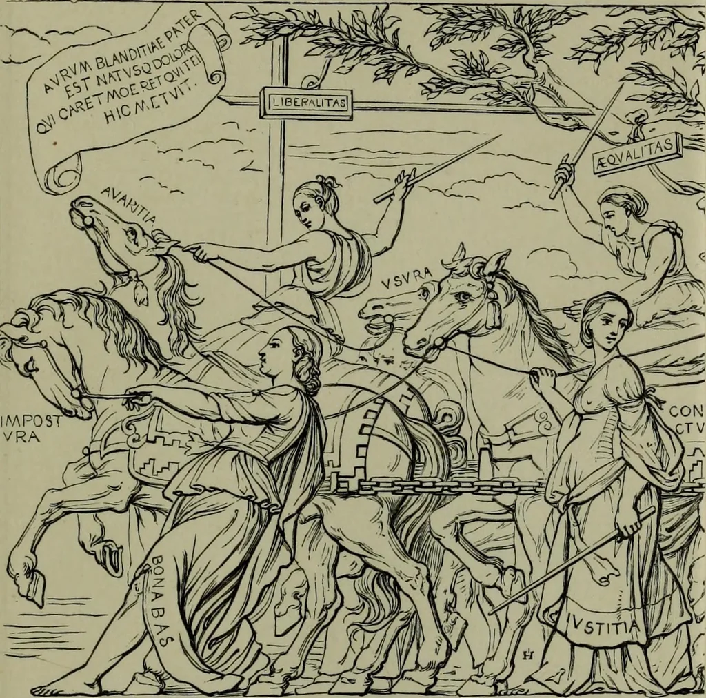 An illustration from German, Flemish and Dutch schools of painting : based on the handbook of Kugler, re-modelled by the late Prof. Dr. Waagen and thoroughly revised and in part re-written, 1904, leaf 307