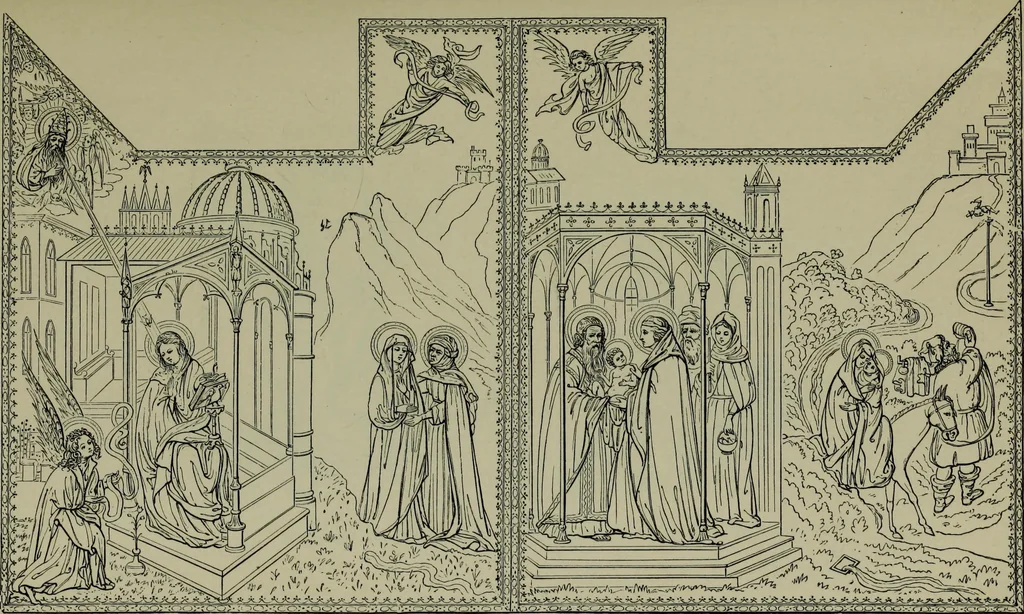 An illustration from German, Flemish and Dutch schools of painting : based on the handbook of Kugler, re-modelled by the late Prof. Dr. Waagen and thoroughly revised and in part re-written, 1904, leaf 57